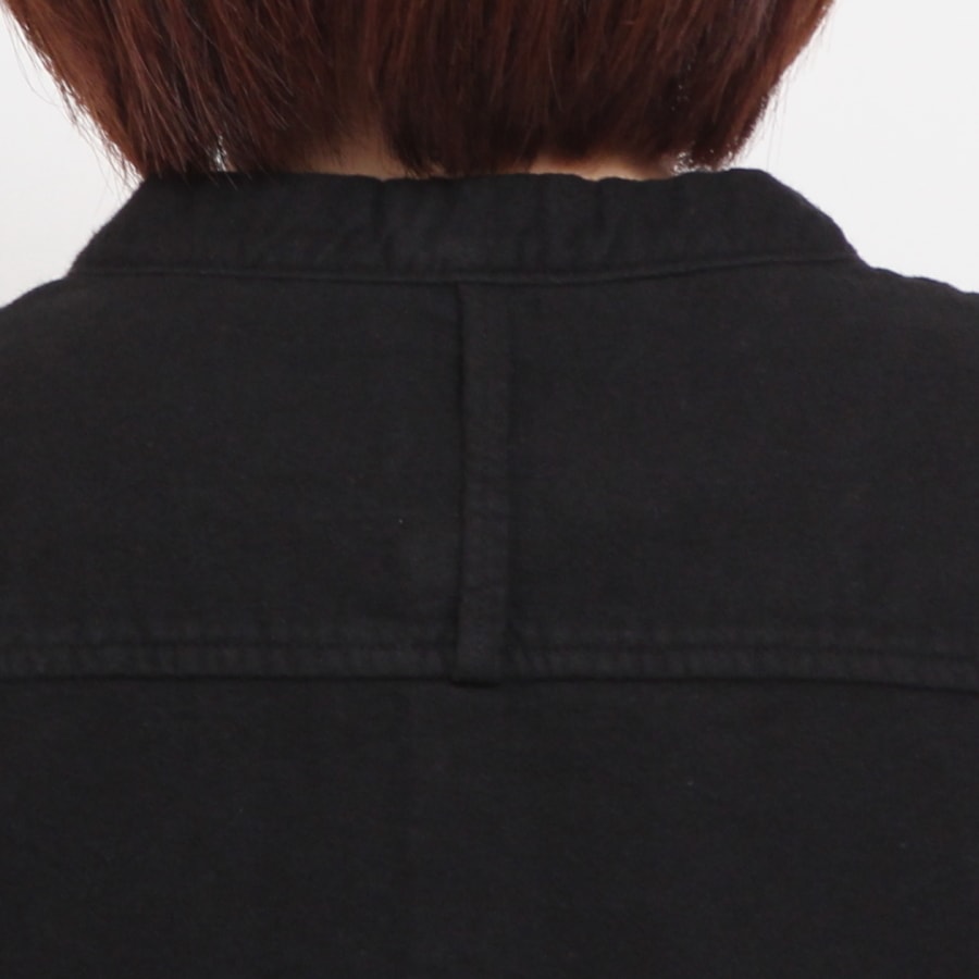 【20%OFF】【BLACKのみ ラスト1点】D.M.GフランネルBIGポケットシャツ