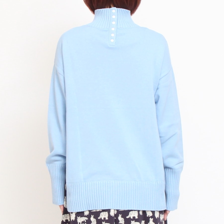 【MINTのみ】mao madeソフトコットンハイネックプルオーバー(2411)