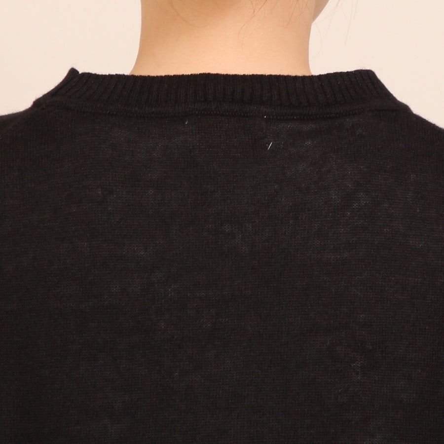 【50%OFF】【IVORY・MINTのみ 残り僅か】mao made UVカットリネン サイド釦ベスト