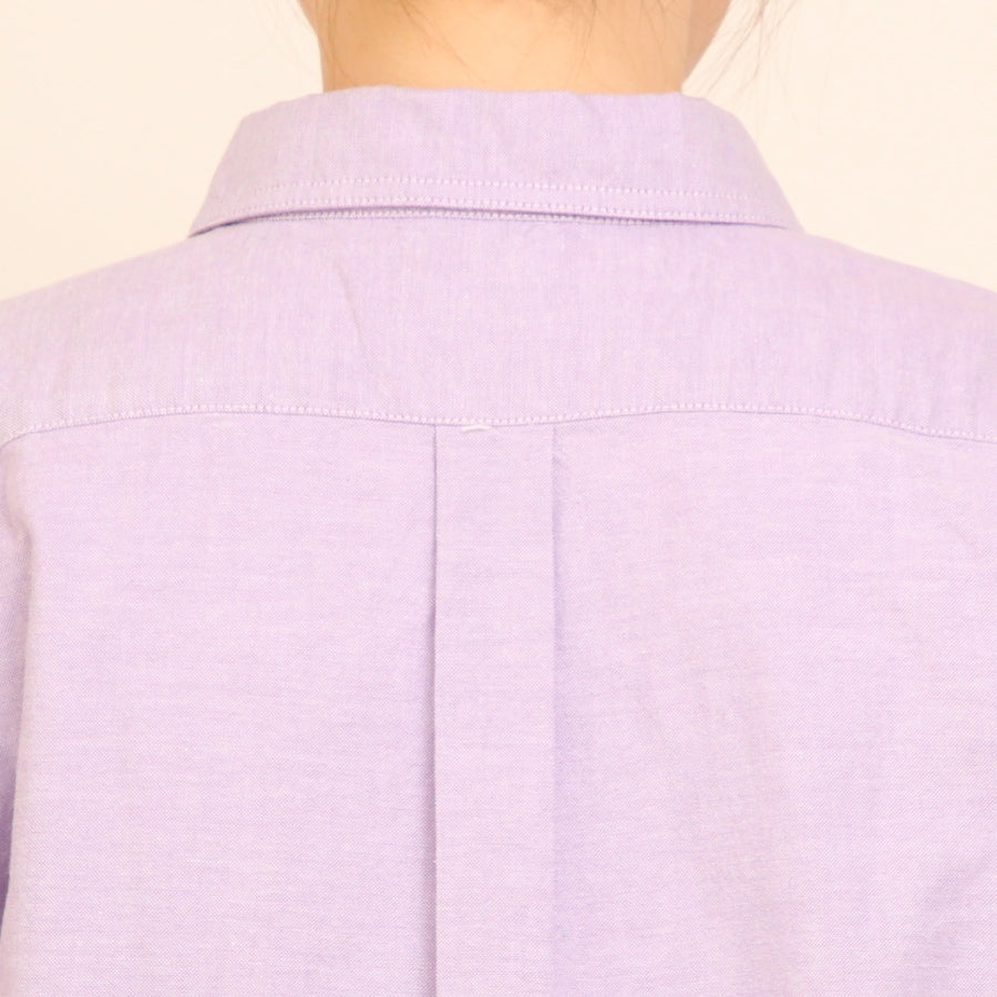 【30%OFF】【PURPLE・GRAYのみ ラスト1点ずつ】to touchオックス刺繍シャツ
