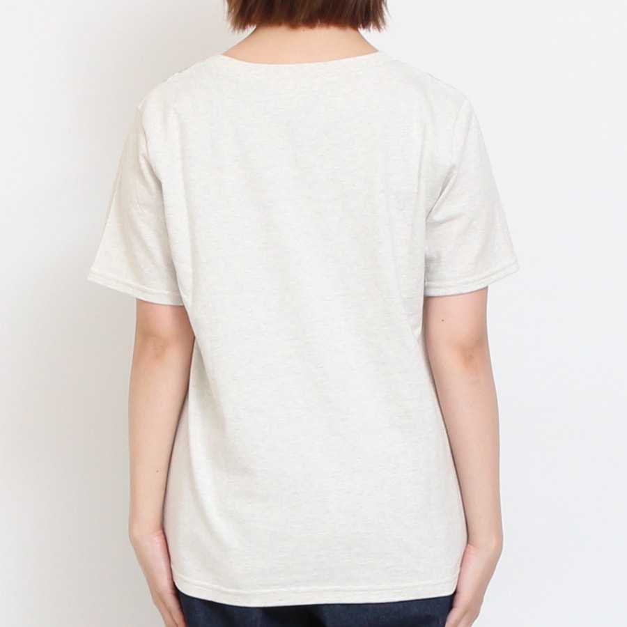 【BEIGEのみ ラスト1点】LIBERTY MIX Tシャツ(2507)