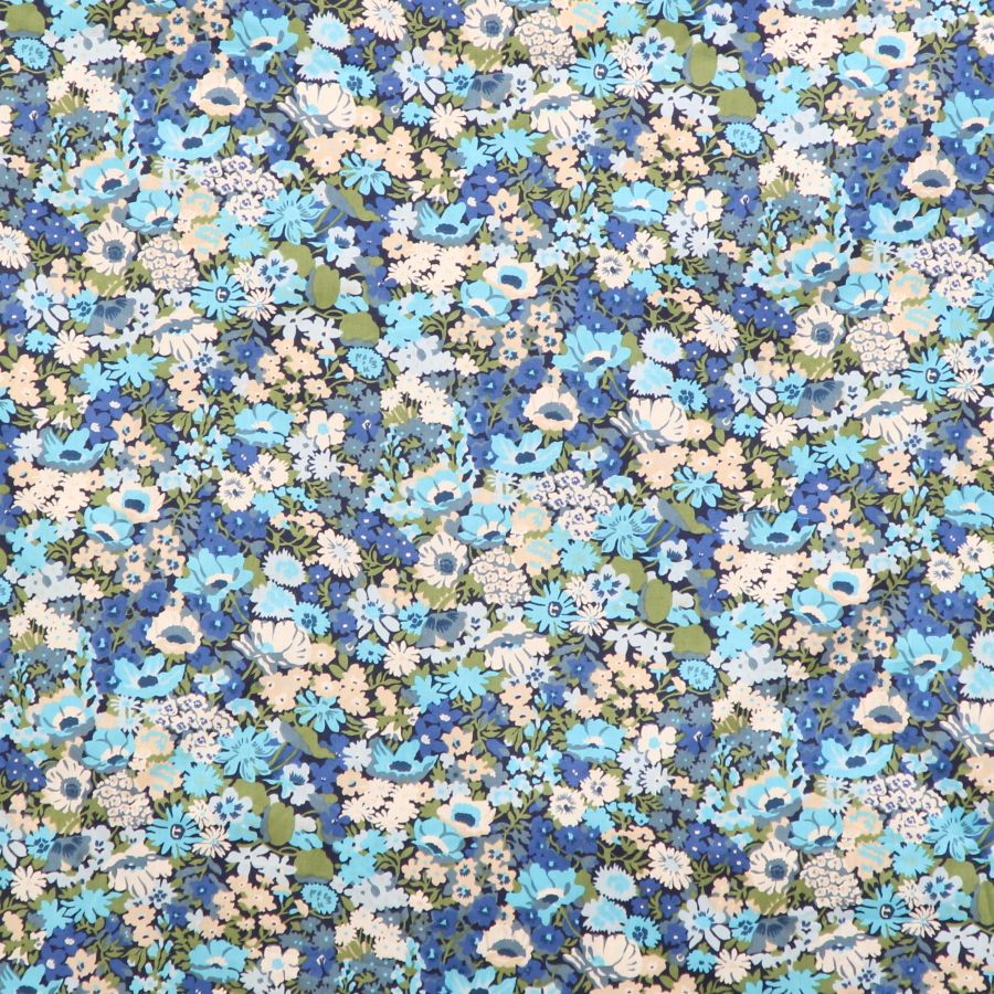 LIBERTY長袖レギュラーカラーワンピース(2503)
