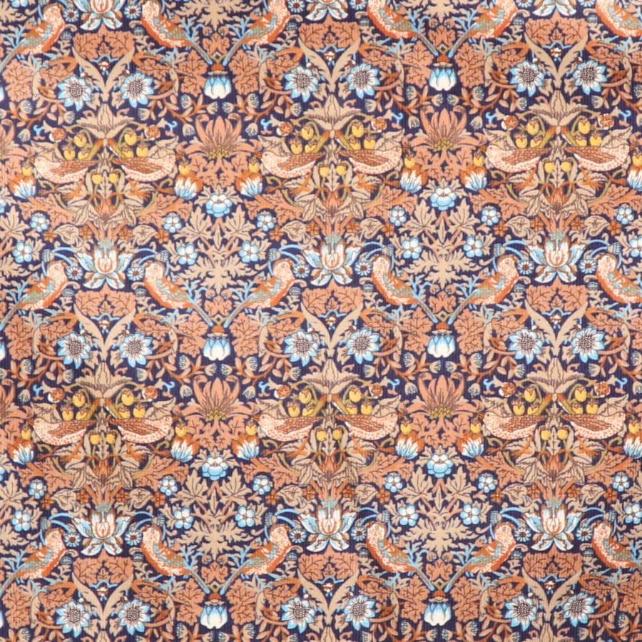 【CAMELのみ】コーデュロイLIBERTY切替キーネックワンピース2411