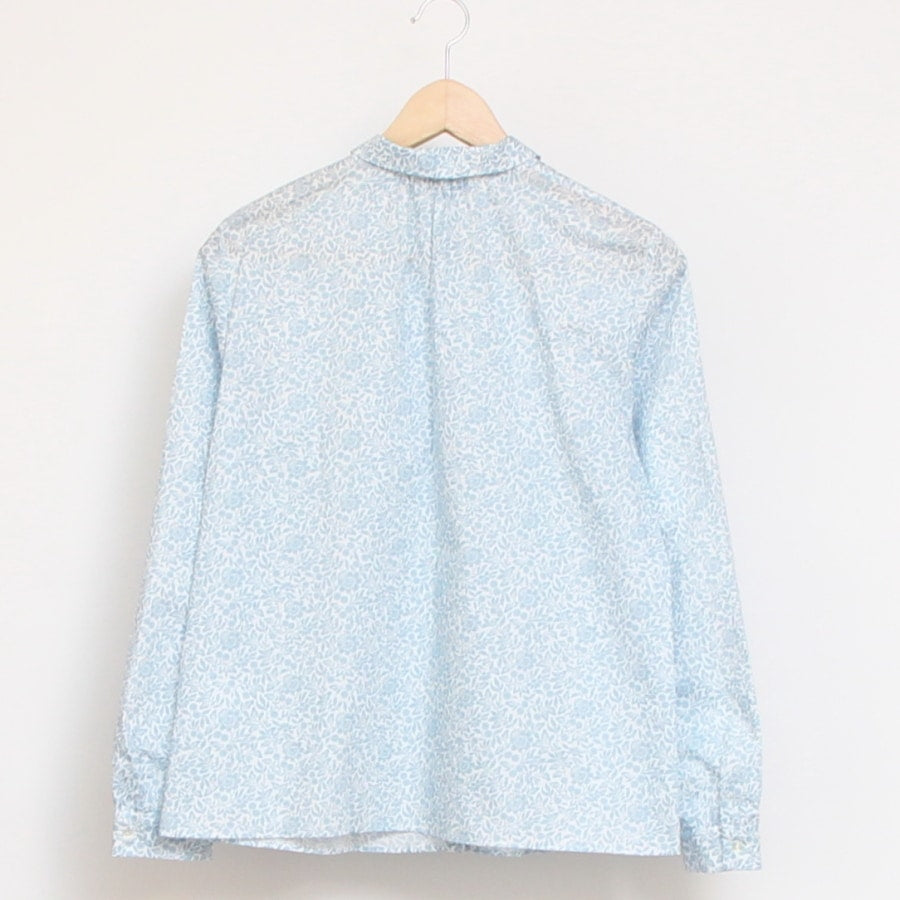 【30%OFF】【サイズ1のみ ラスト1点ずつ】LIBERTY前立てフリルフィットシャツ(2502)