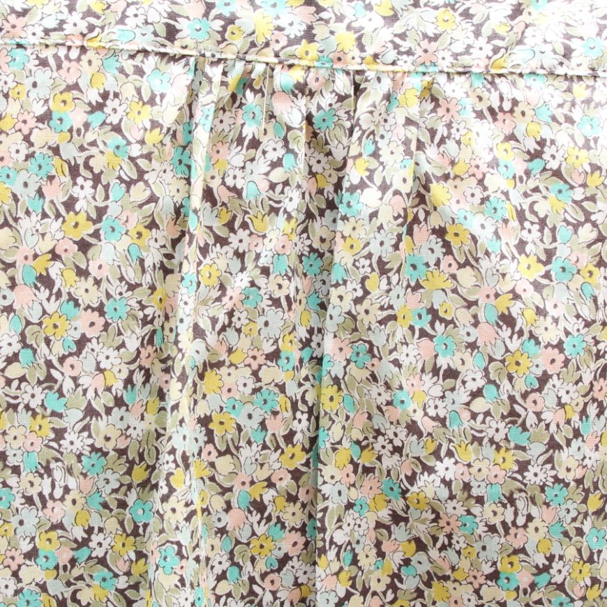 【20%OFF】【YELLOW・REDのみ ラスト1点】HOKKOH LIBERTY フロントフリルシャツ(2506)