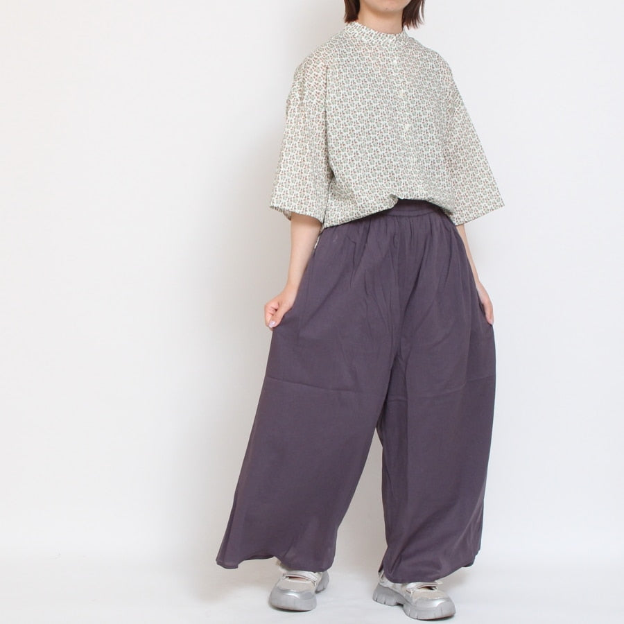 【30%OFF】【RED 残り僅か】リバティ前後差サイドスリットシャツ(2507)