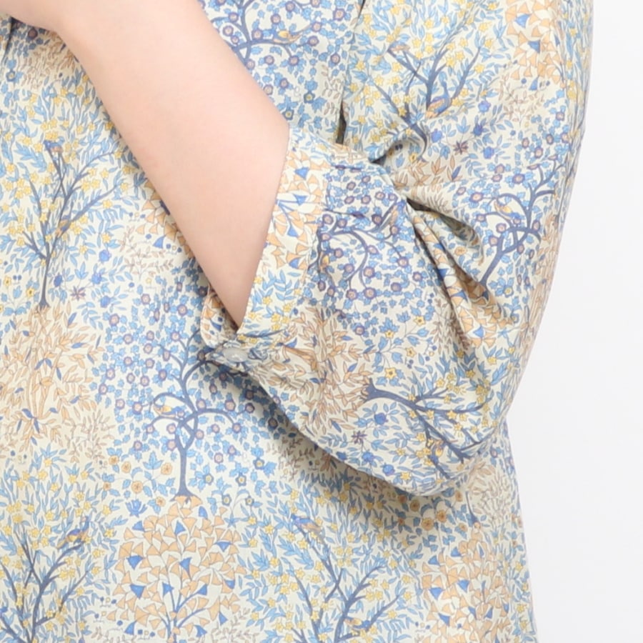 【20%OFF】【残り僅か】HOKKOH 7分袖レギュラーシャツ(2506)