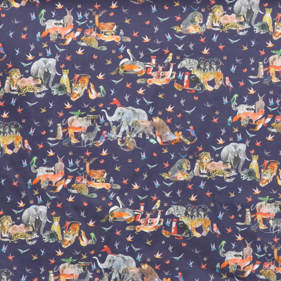 【NAVYのみ残り僅か】24animals前後差モックネックプルオーバー(2409)
