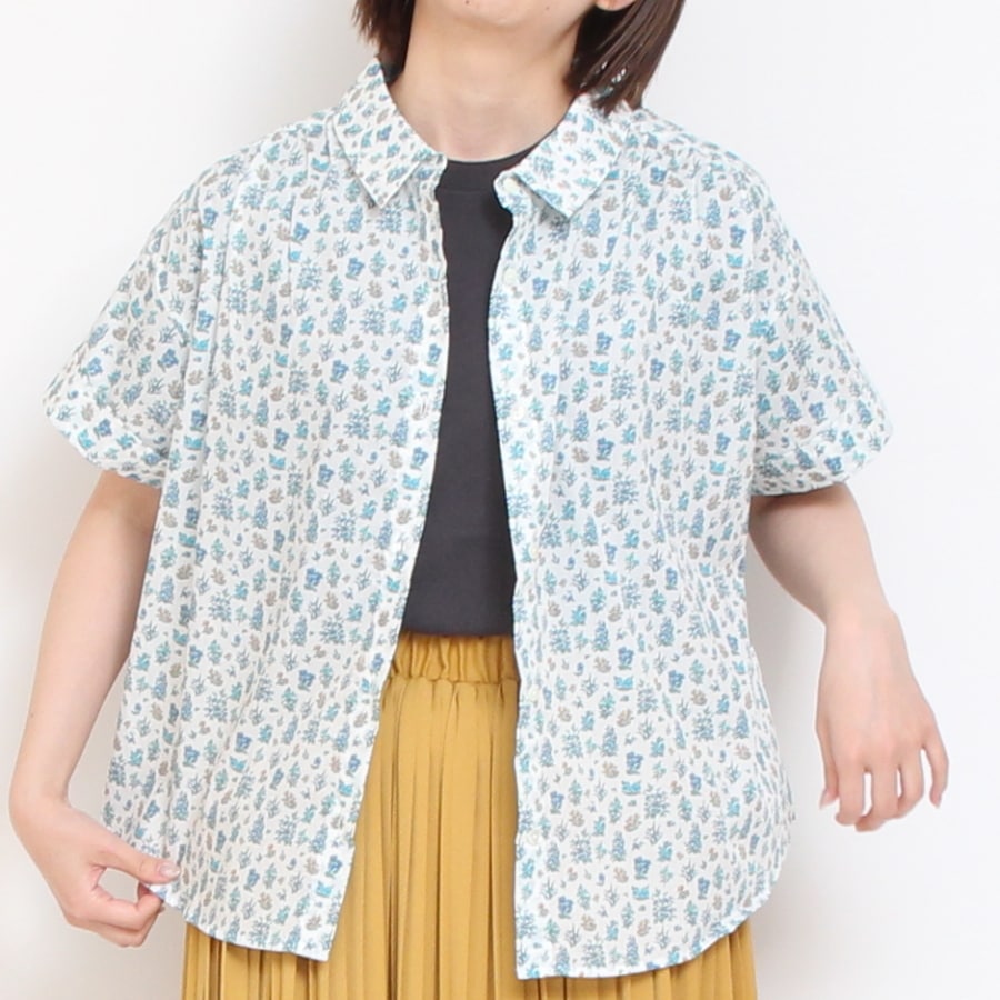 GYMPHLEXロゴ刺繍Tシャツ