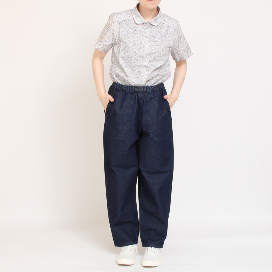 【20%OFF】【GREEN・NAVYラスト1点ずつ】リバティ半袖レギュラーシャツ(2507)