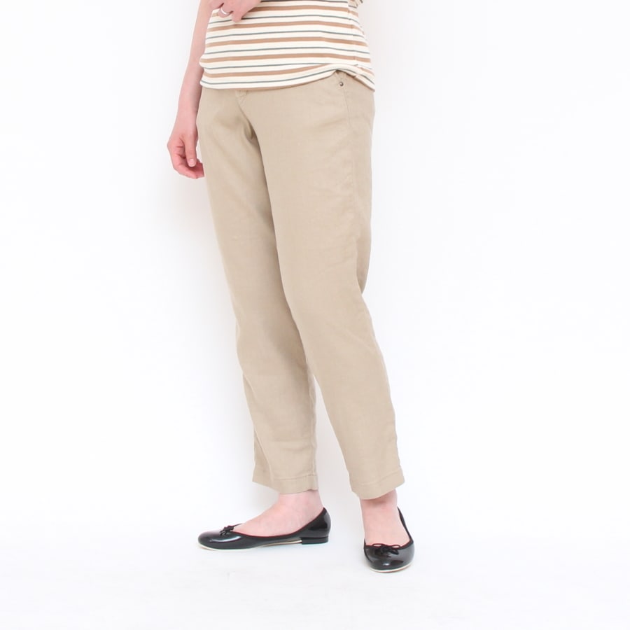 【再値下げ・30%OFF】【残り僅か】D.M.Gリネンレグレットパンツ