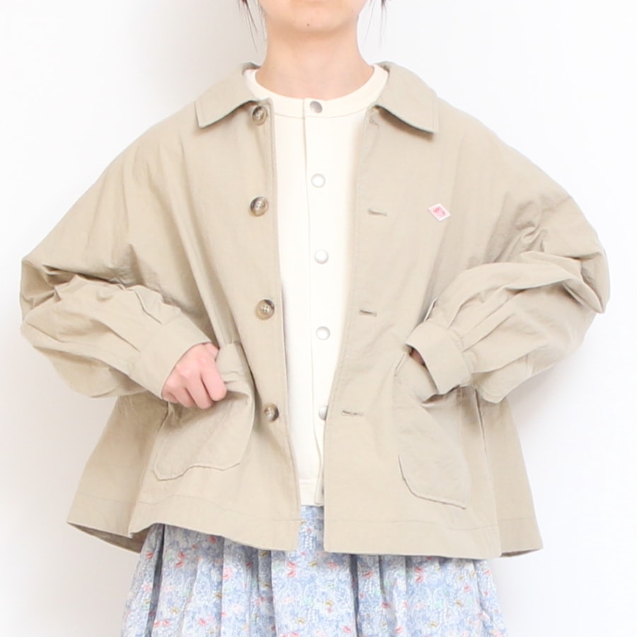 【BLUEのみ ラスト1点】DANTON NYLON OXFORDジャケット