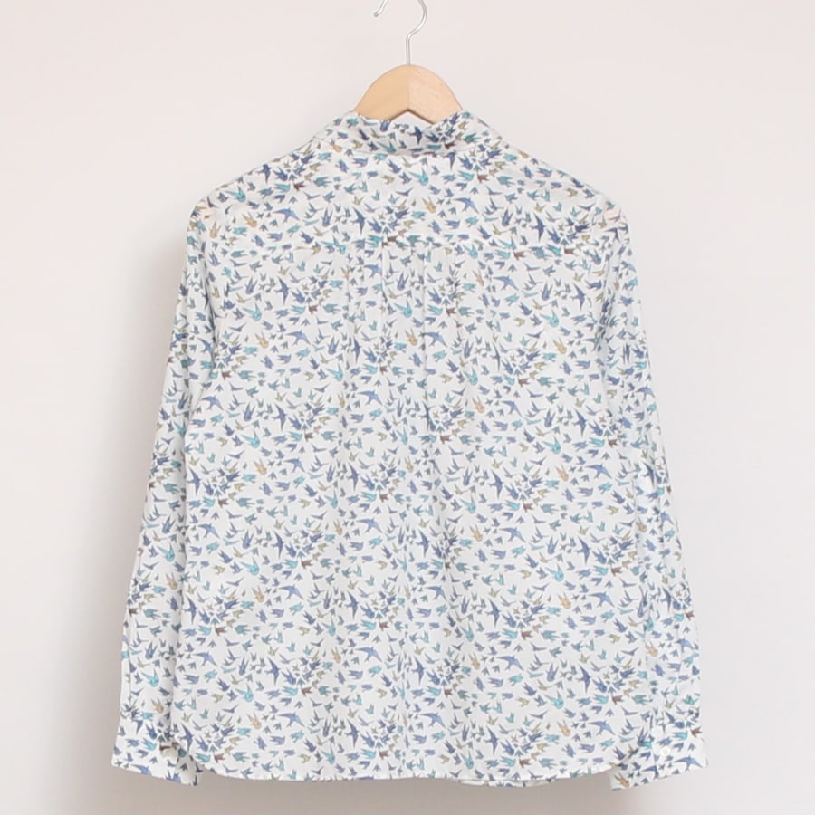 【20%OFF】【IVORYサイズ1のみ ラスト1点】24animals長袖レギュラーシャツ(2409)