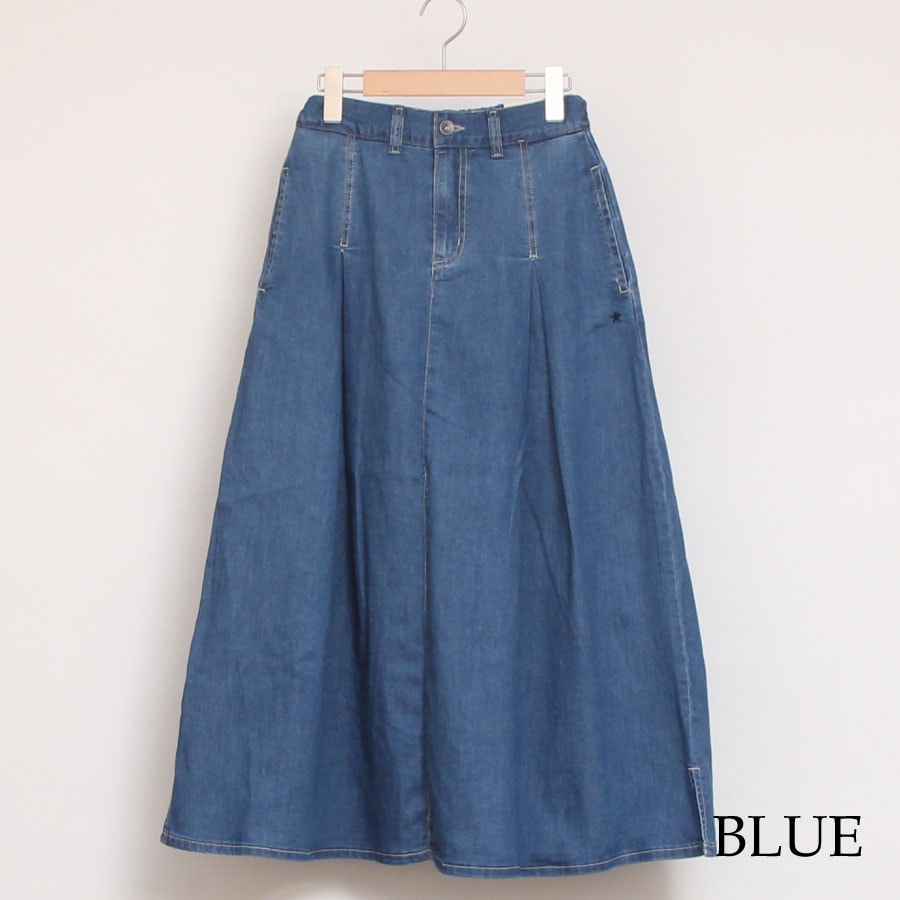 【30%OFF】【残り僅か】INDIMARKタックスカート86cm