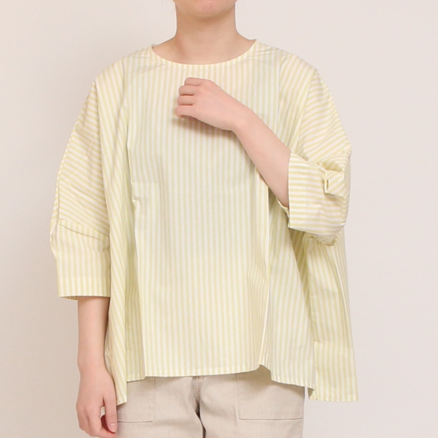 【50%OFF】NARU綿麻タイプライタープルオーバー
