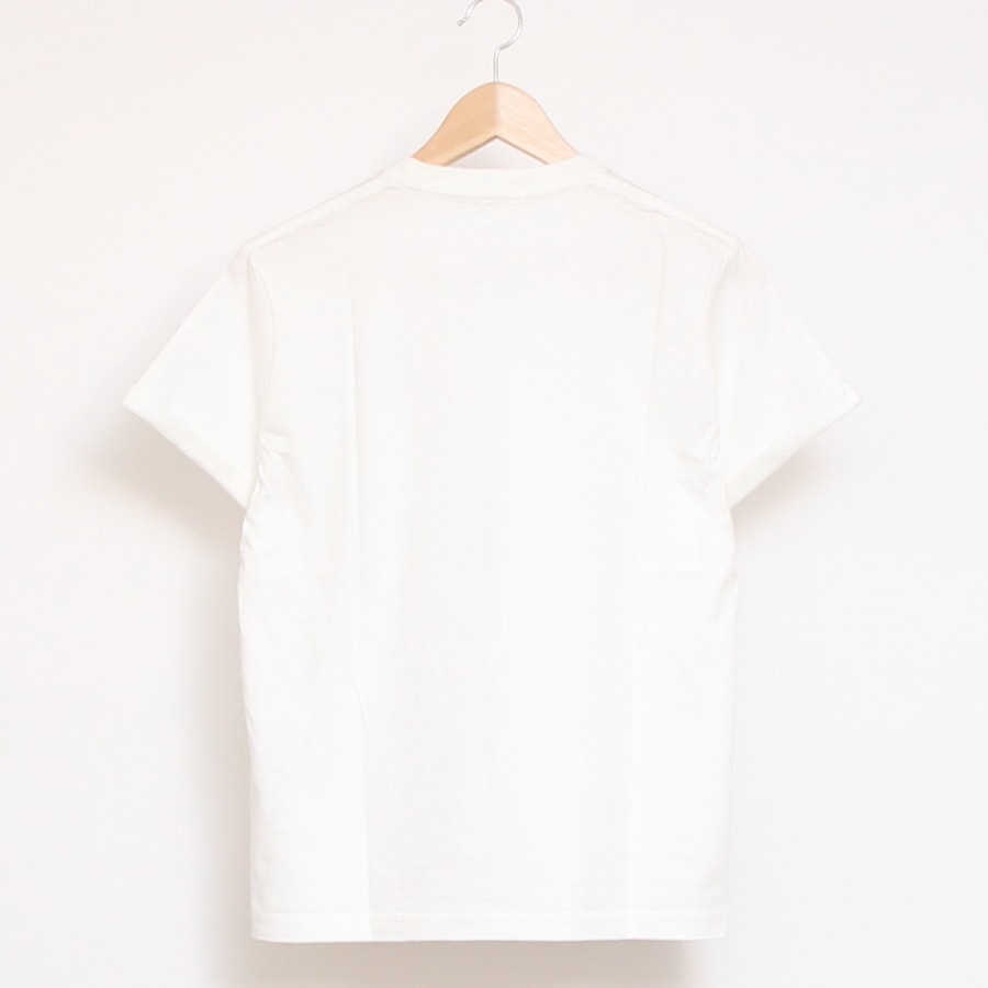 【WHITEラスト1点】GYMPHLEXロゴ刺繍Tシャツ
