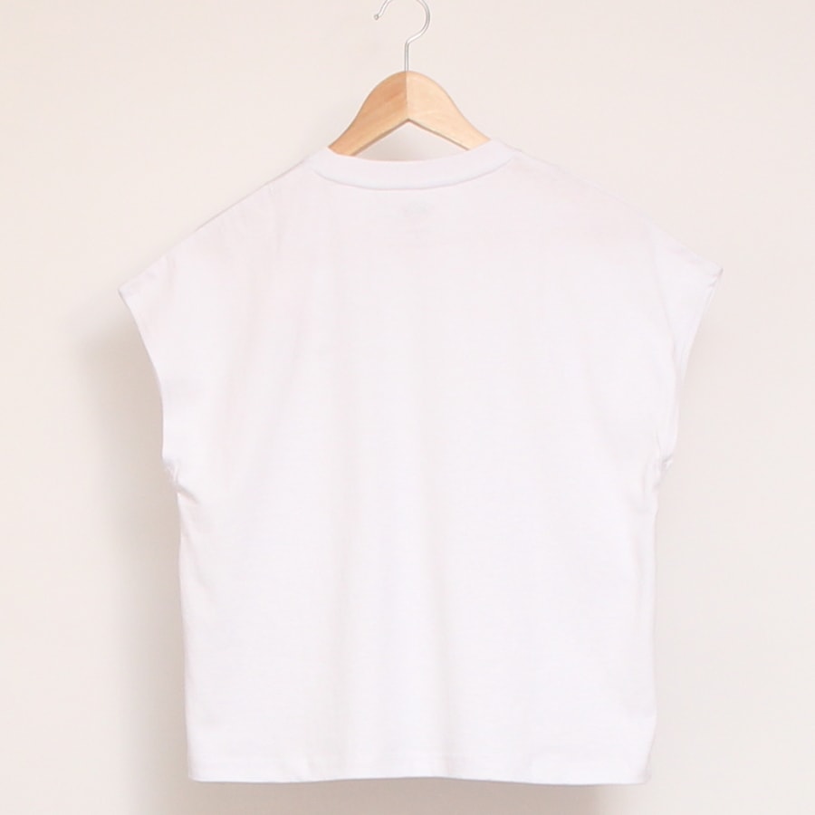 【WHITEのみ 残り僅か】DANTON フレンチスリーブTシャツ
