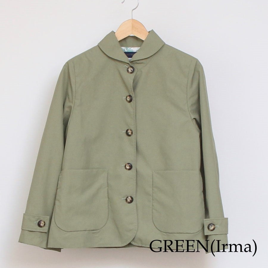 【30%OFF】【NAVYのみ 残り僅か】裏リバティショールカラージャケット(2502)
