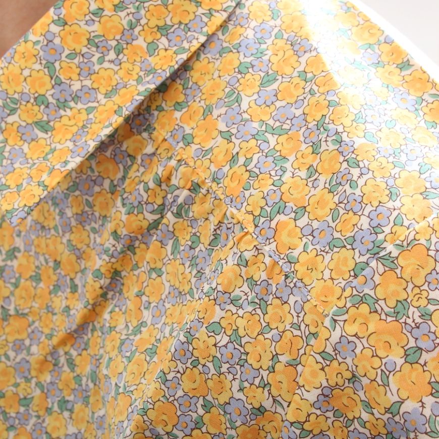 【20%OFF】【残り僅か】HOKKOH 7分袖レギュラーシャツ(2506)