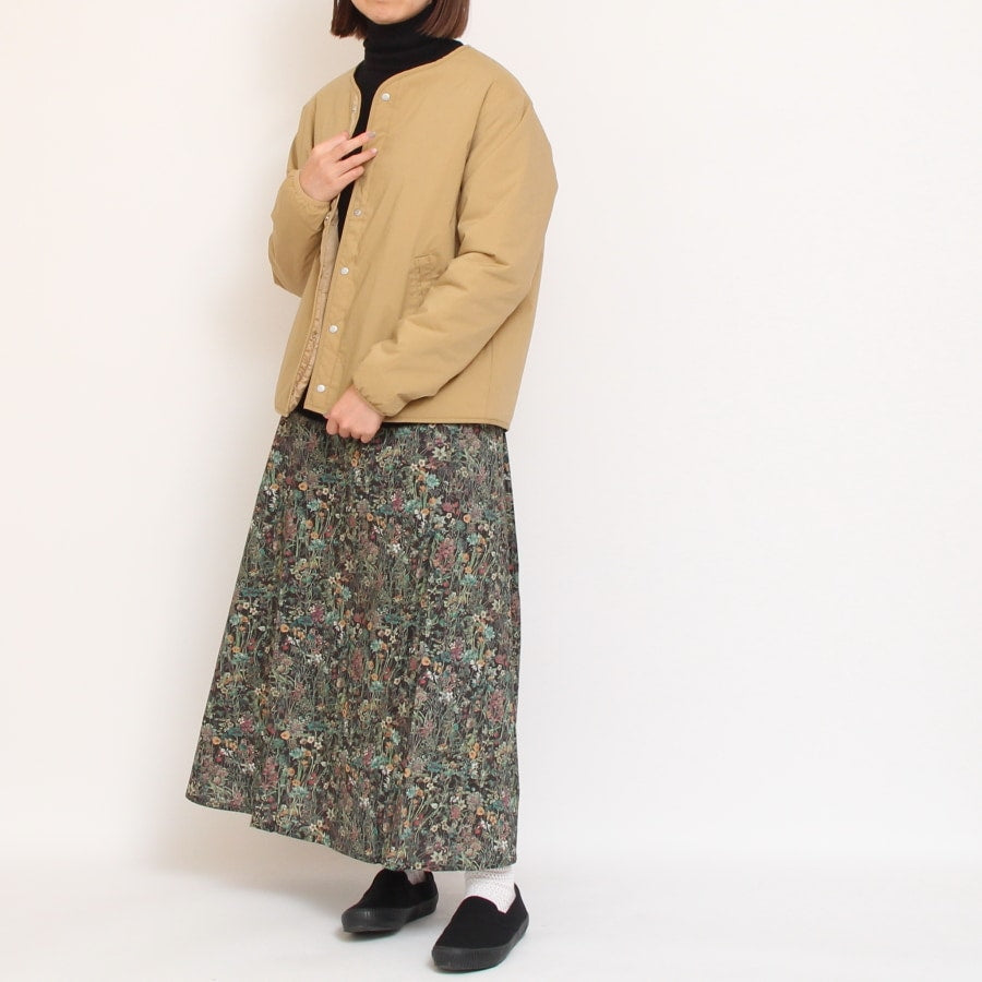 【20%OFF】【BEIGEのみ ラスト1点】D.M.Gインサレーションジャケット23