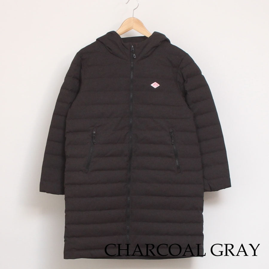 【CHARCOAL GRAYのみ】DANTONウールライクミドルダウンコート24