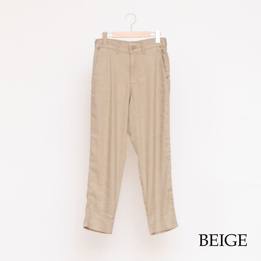 【再値下げ・30%OFF】【残り僅か】D.M.Gリネンレグレットパンツ