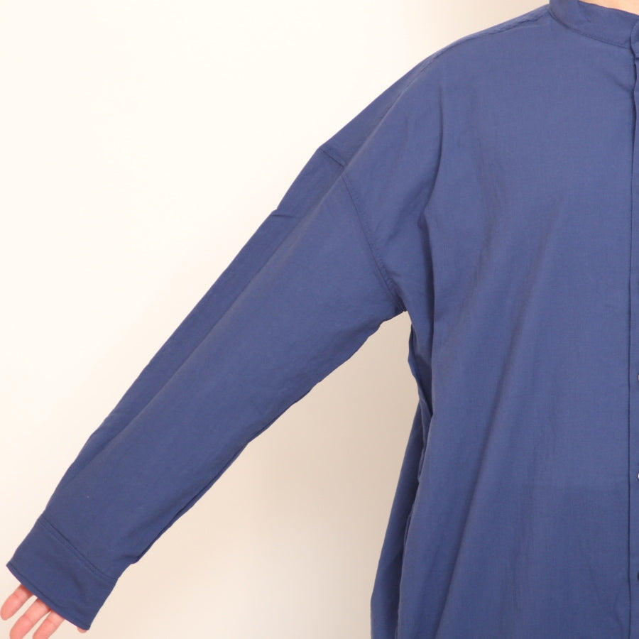 【30%OFF】【WHITEのみ残り僅か】NARUふんわりローンスミスロングシャツ