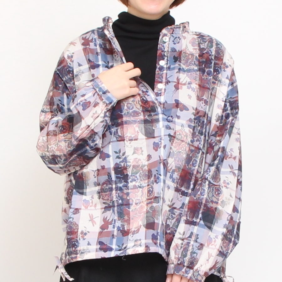 【BLACKラスト1点】NARUハイネックゆったりプルオーバー24