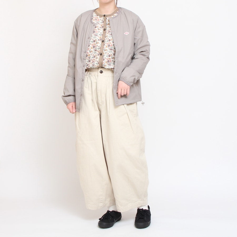 【BLACKラスト1点】LIBERTY MIXクルーネックカーディガン67064