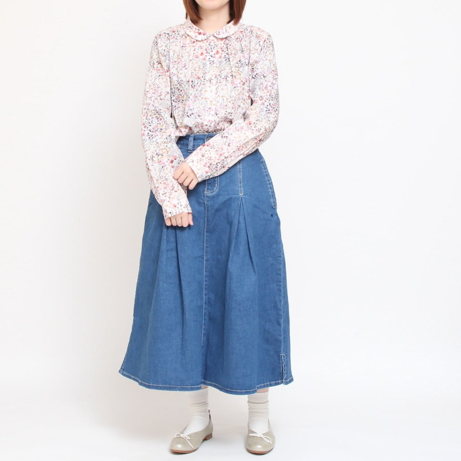 INDIMARKタックスカート77cm