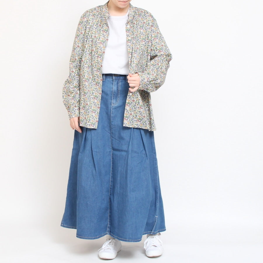 【30%OFF】【残り僅か】INDIMARKタックスカート86cm