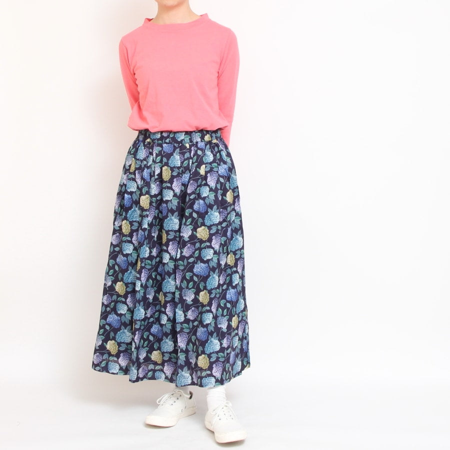 【BLACKのみ】Lim home7分袖ハイネックTシャツ