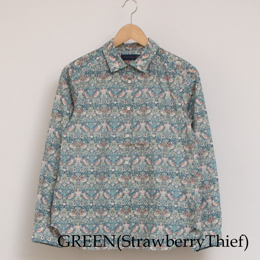 【20%OFF】【YELLOWのみ ラスト1点ずつ】リバティ長袖レギュラーシャツ(2503)