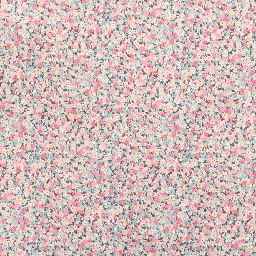 【20%OFF】【WHITEのみ ラスト1点】HOKKOH LIBERTY 比翼ギャザーシャツ(2506)