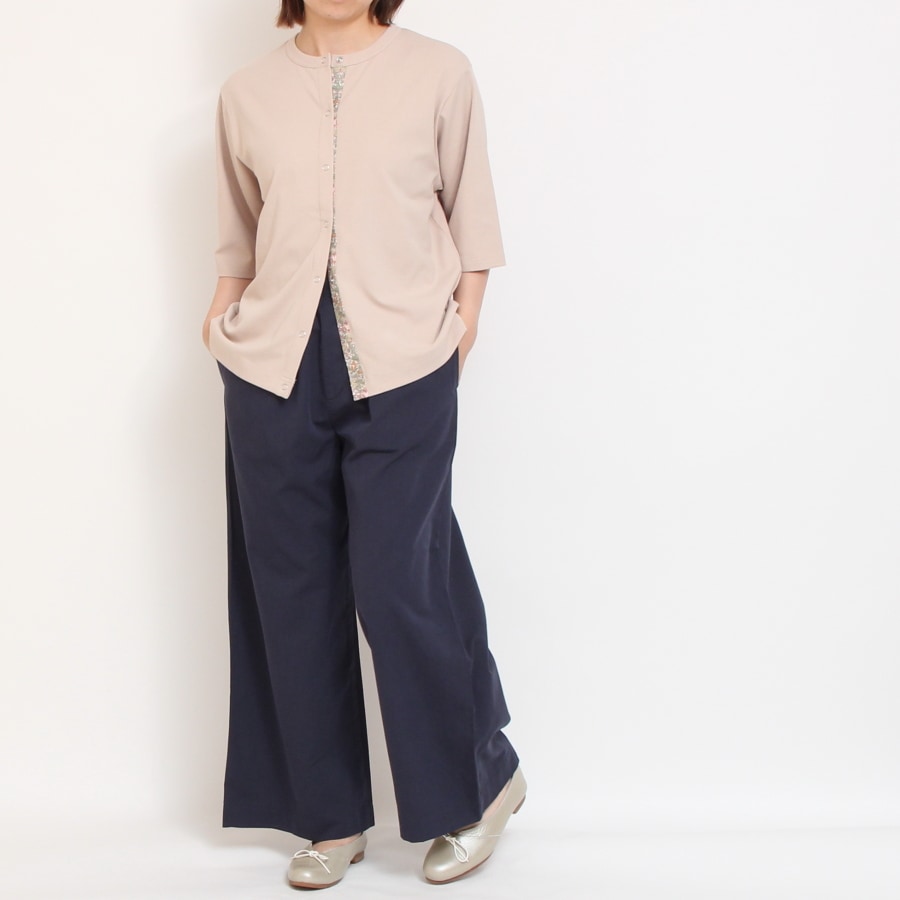 sosotto 前立てLIBERTYフライスカーディガン
