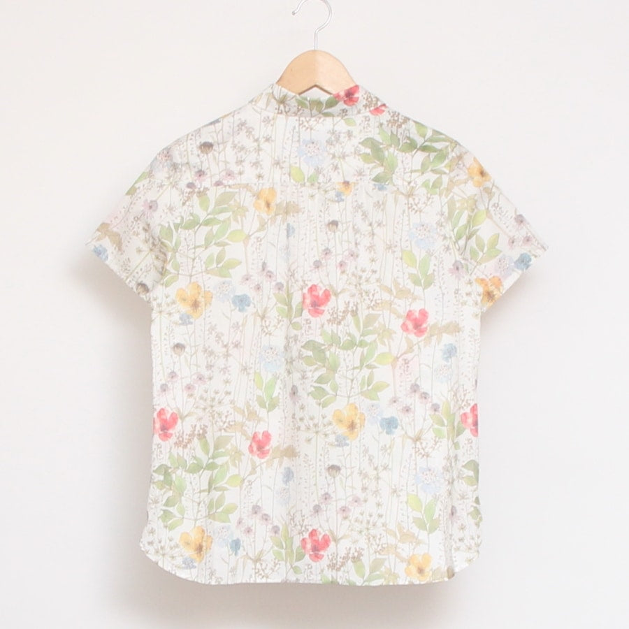 【20%OFF】【サイズ2のみ ラスト1点ずつ】リバティ半袖レギュラーシャツ(2408)