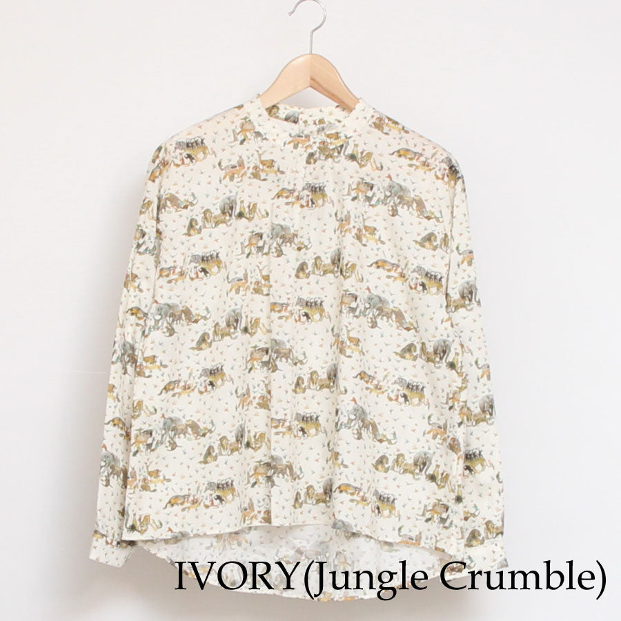 【20%OFF】【NAVYのみ残り僅か】24animals前後差モックネックプルオーバー(2409)