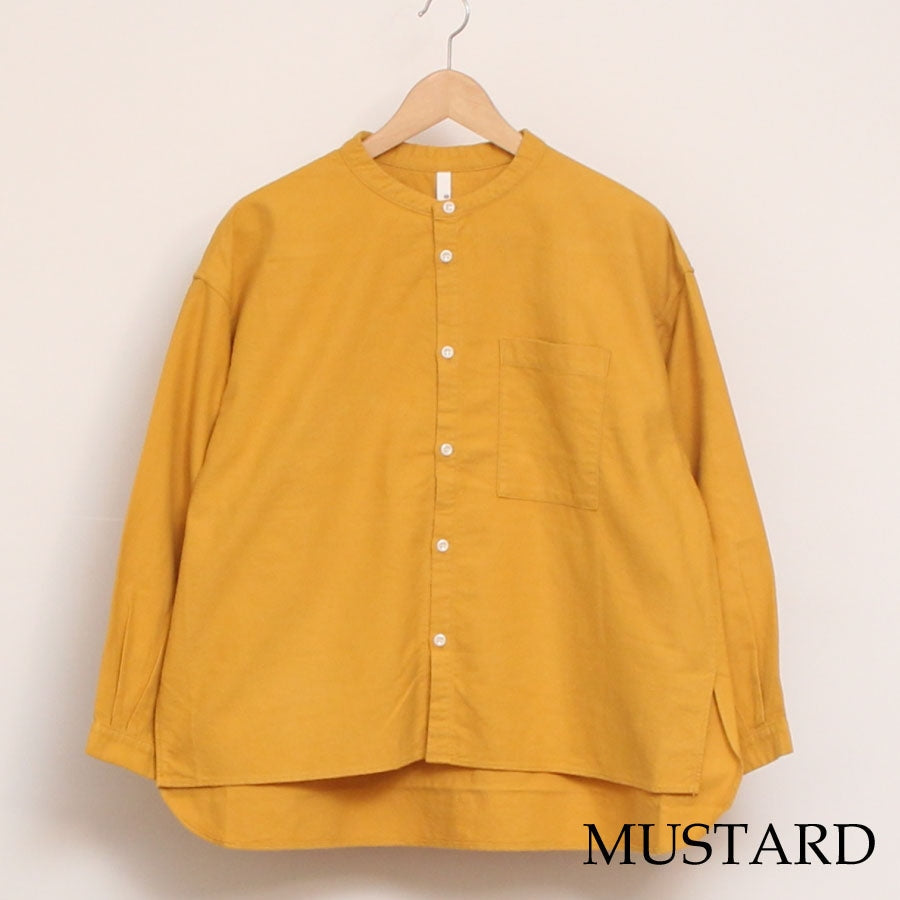 【20%OFF】【BLACKのみ ラスト1点】D.M.GフランネルBIGポケットシャツ