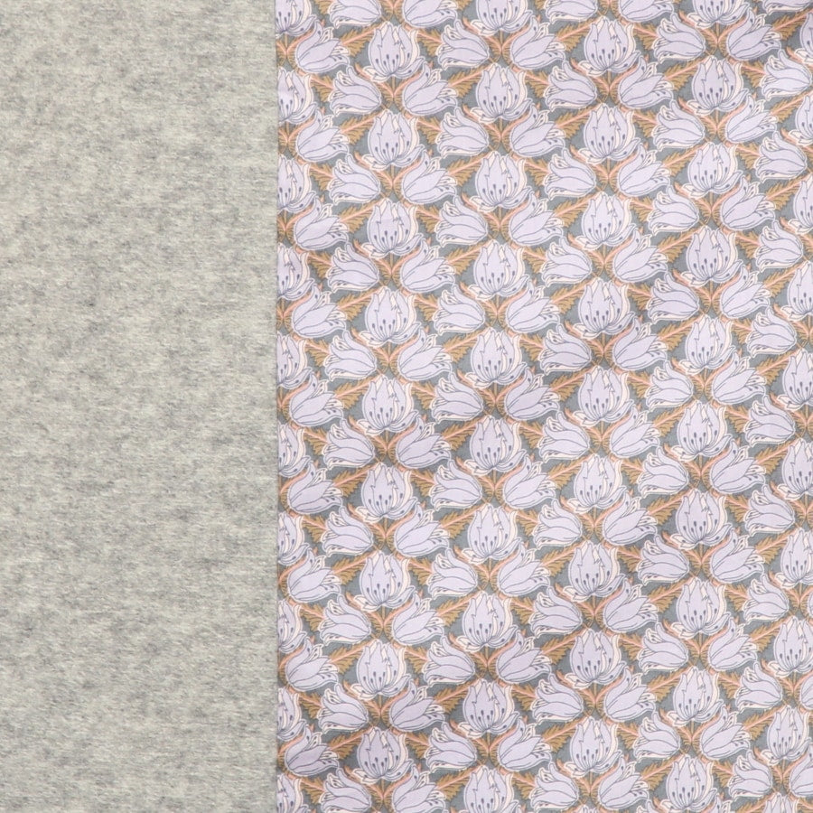 【再値下げ・40%OFF】【CHACOAL GRAY ラスト1点】裏リバティステンカラーコート(2410)