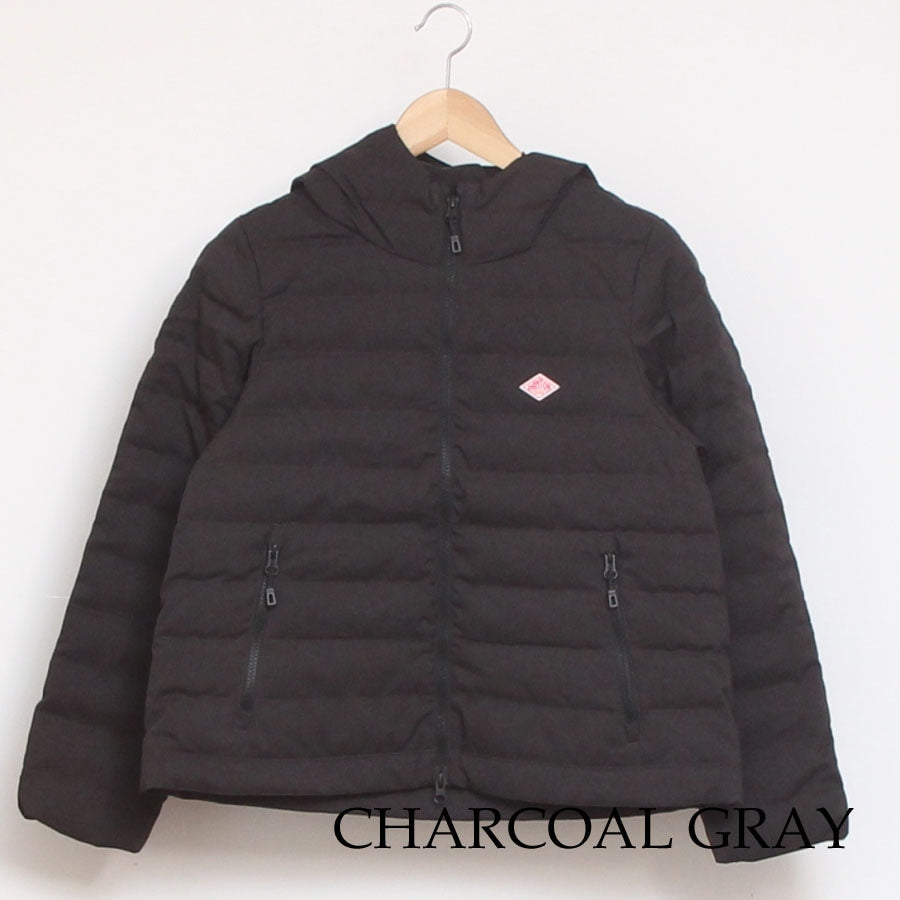 【CHARCOAL GRAY Sサイズのみ】DANTONウールライクミドルダウンジャケット24