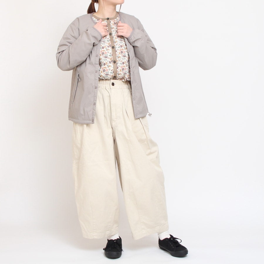 【BLACKラスト1点】LIBERTY MIXクルーネックカーディガン67064