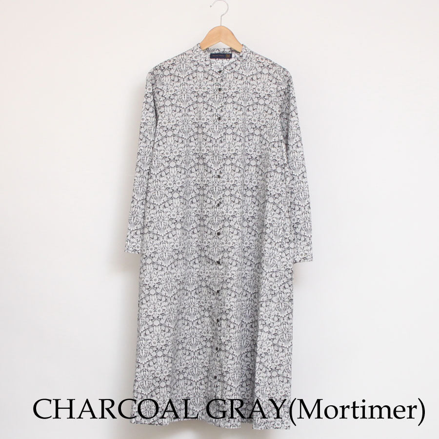 【20%OFF】【BLUEのみ 残り僅か】リバティバンドカラーフレアワンピース(2501)