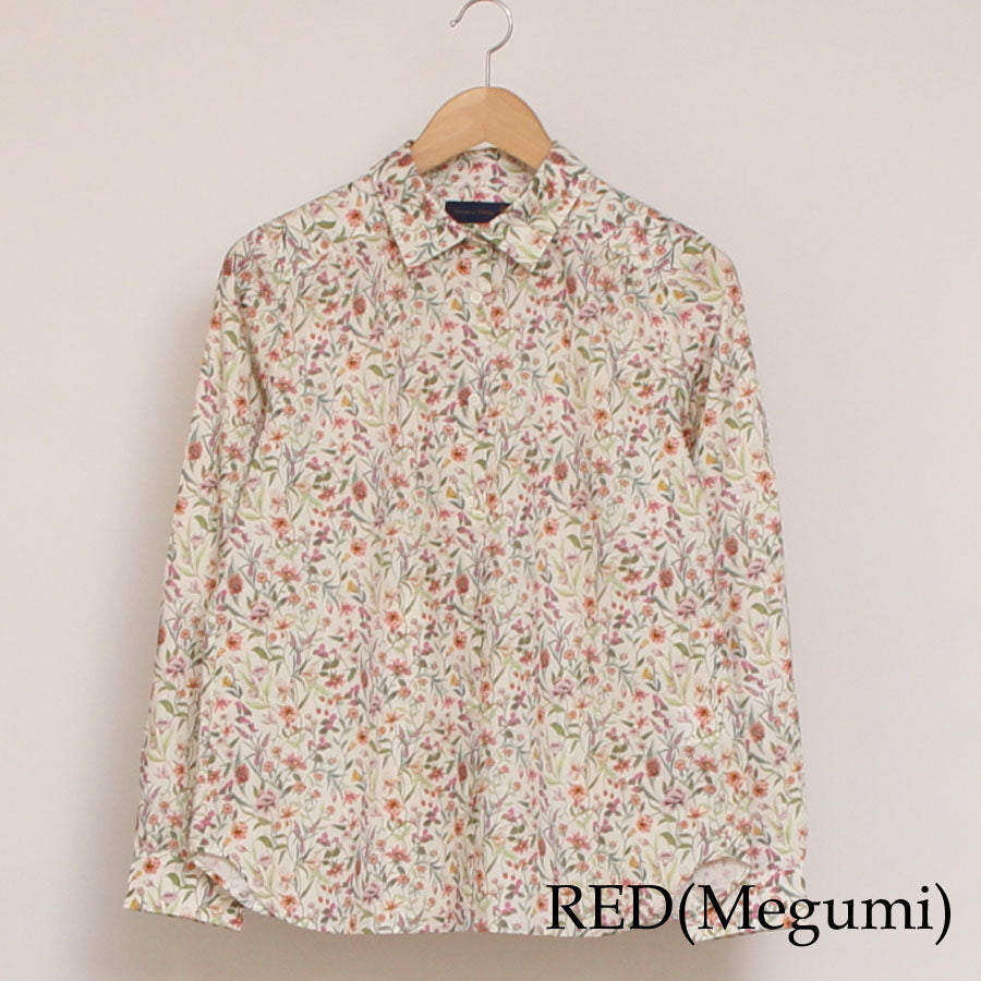 【20%OFF】【YELLOWのみ ラスト1点ずつ】リバティ長袖レギュラーシャツ(2503)