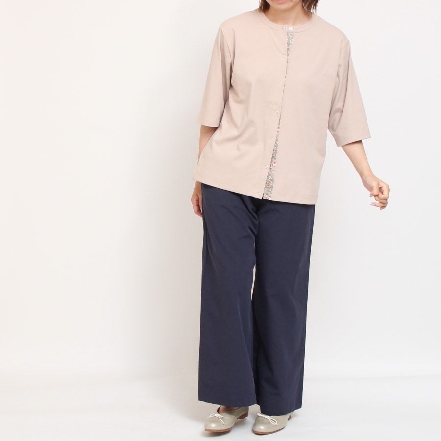 sosotto 前立てLIBERTYフライスカーディガン