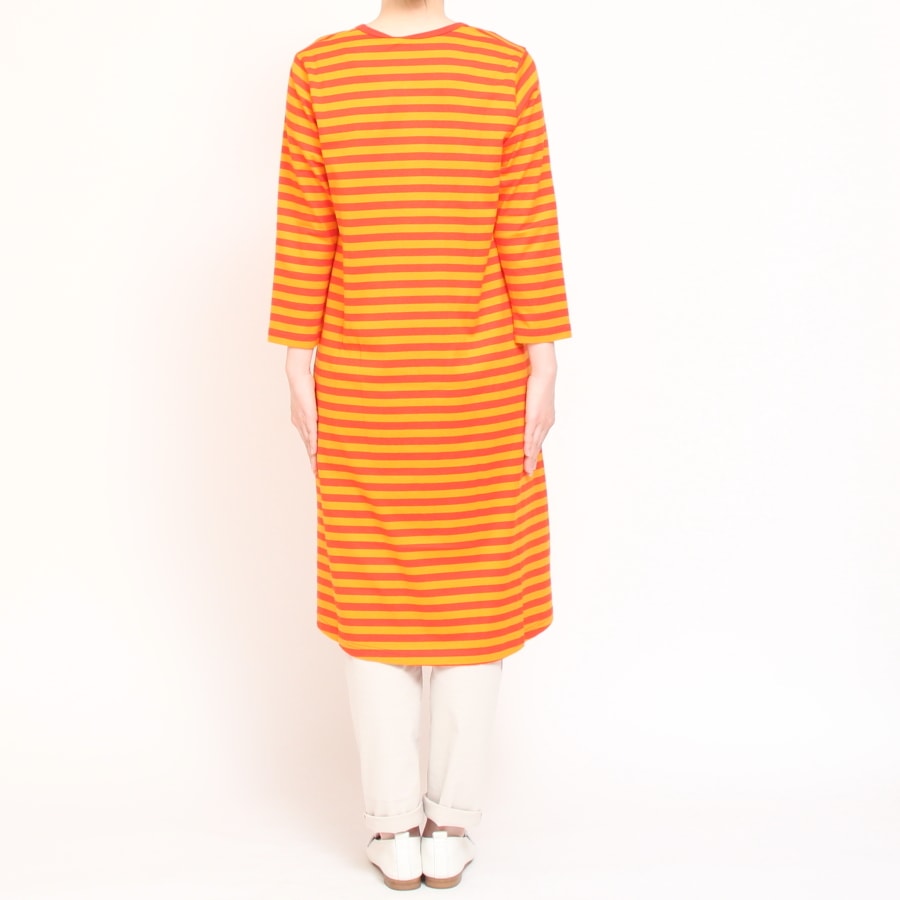 【50%OFF】【ラスト1点】marimekko 7分袖ワンピース TIIA2016SS 43142