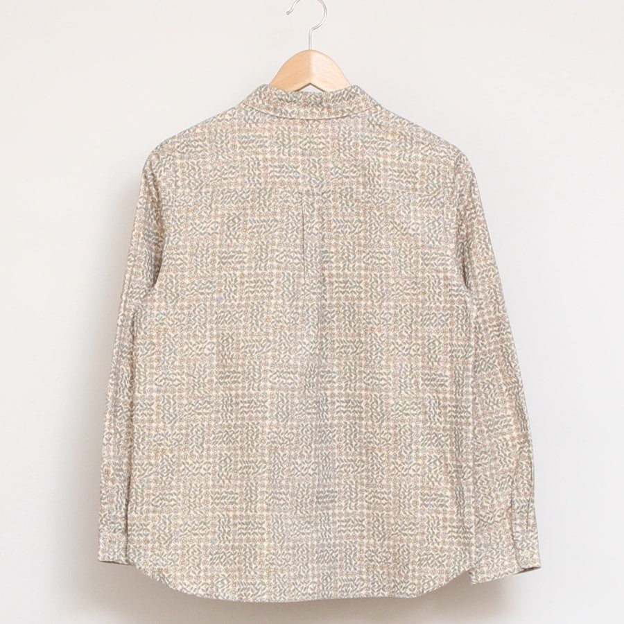 【20%OFF】【CAMELのみ ラスト1点】コーデュロイLIBERTYボックスレギュラーシャツ(2411)