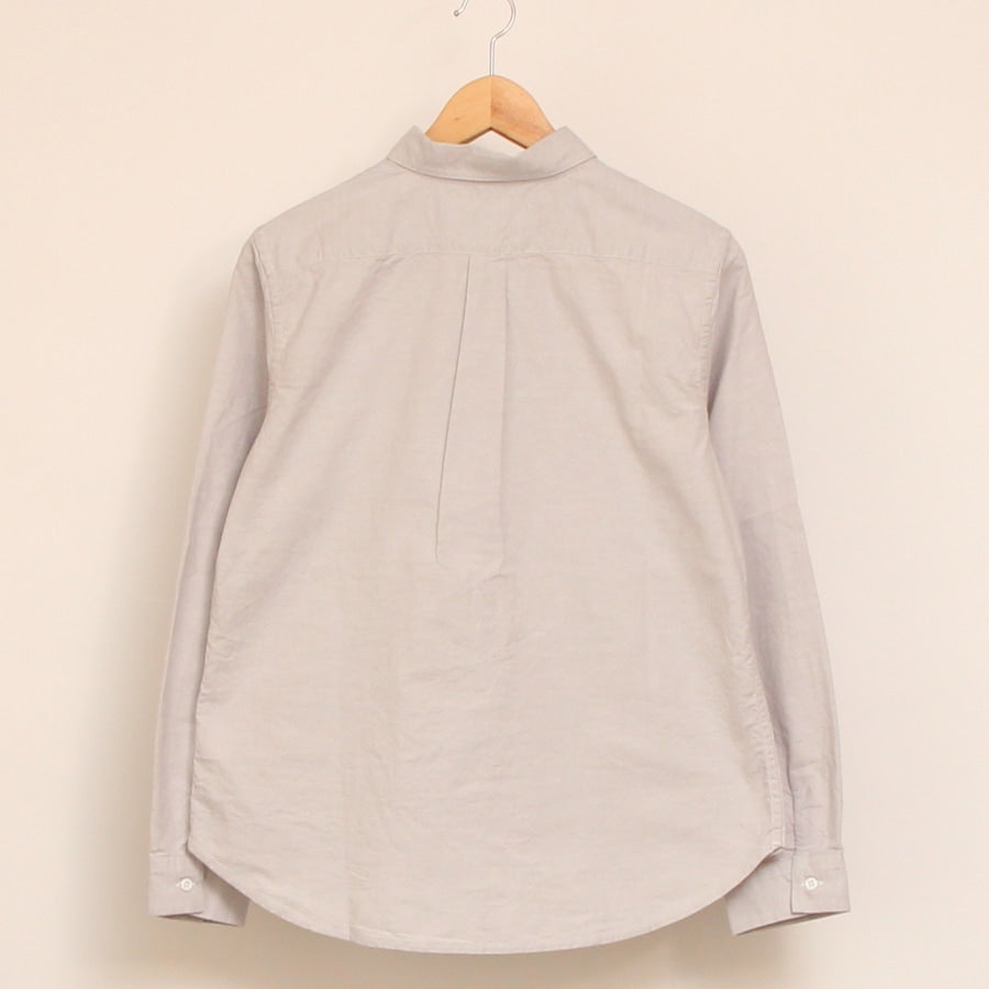 【30%OFF】【PURPLE・GRAYのみ ラスト1点ずつ】to touchオックス刺繍シャツ