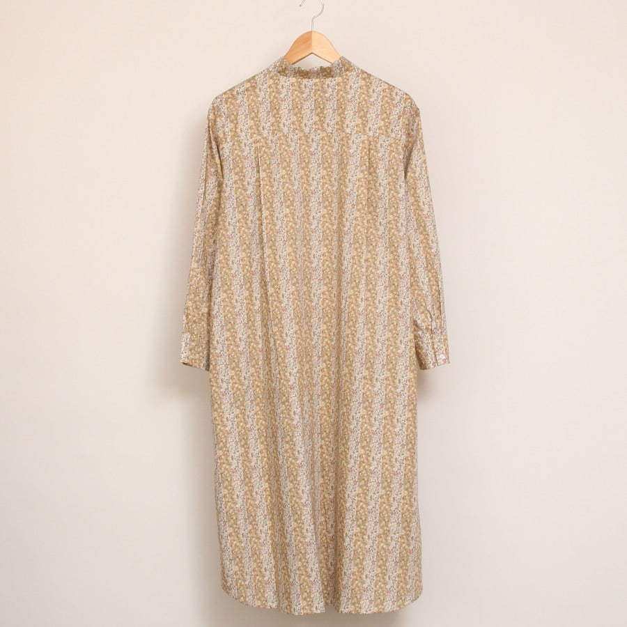 LIBERTY長袖レギュラーカラーワンピース(2503)