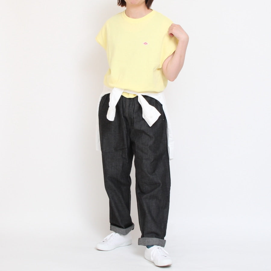 【WHITEのみ 残り僅か】DANTON フレンチスリーブTシャツ