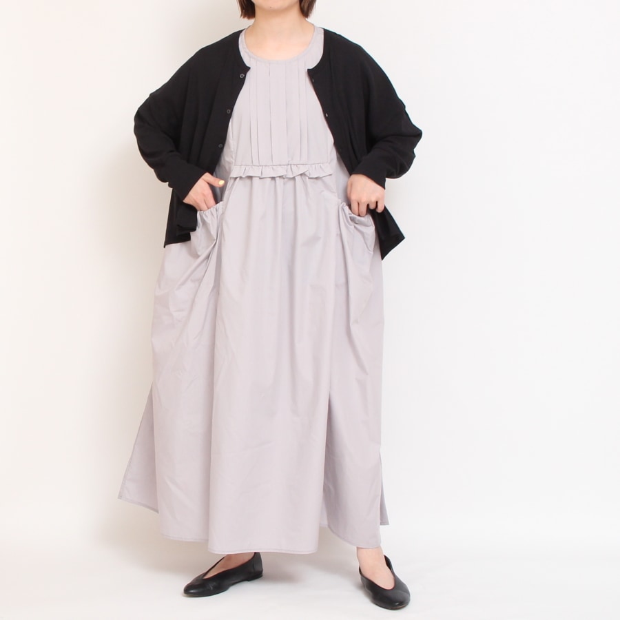 【再値下げ・50%OFF】【BLUEのみラスト1点】Kelen フロントタックデザインワンピース